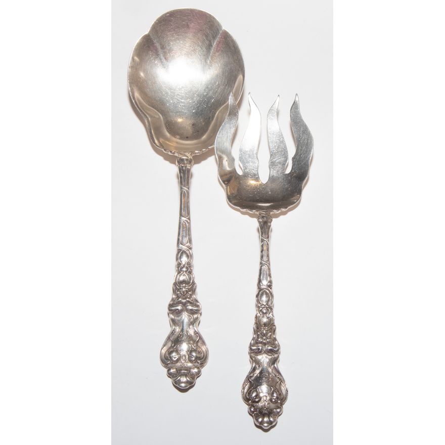 Unger Brothers Sterling "Douvaine" Serving Pieces