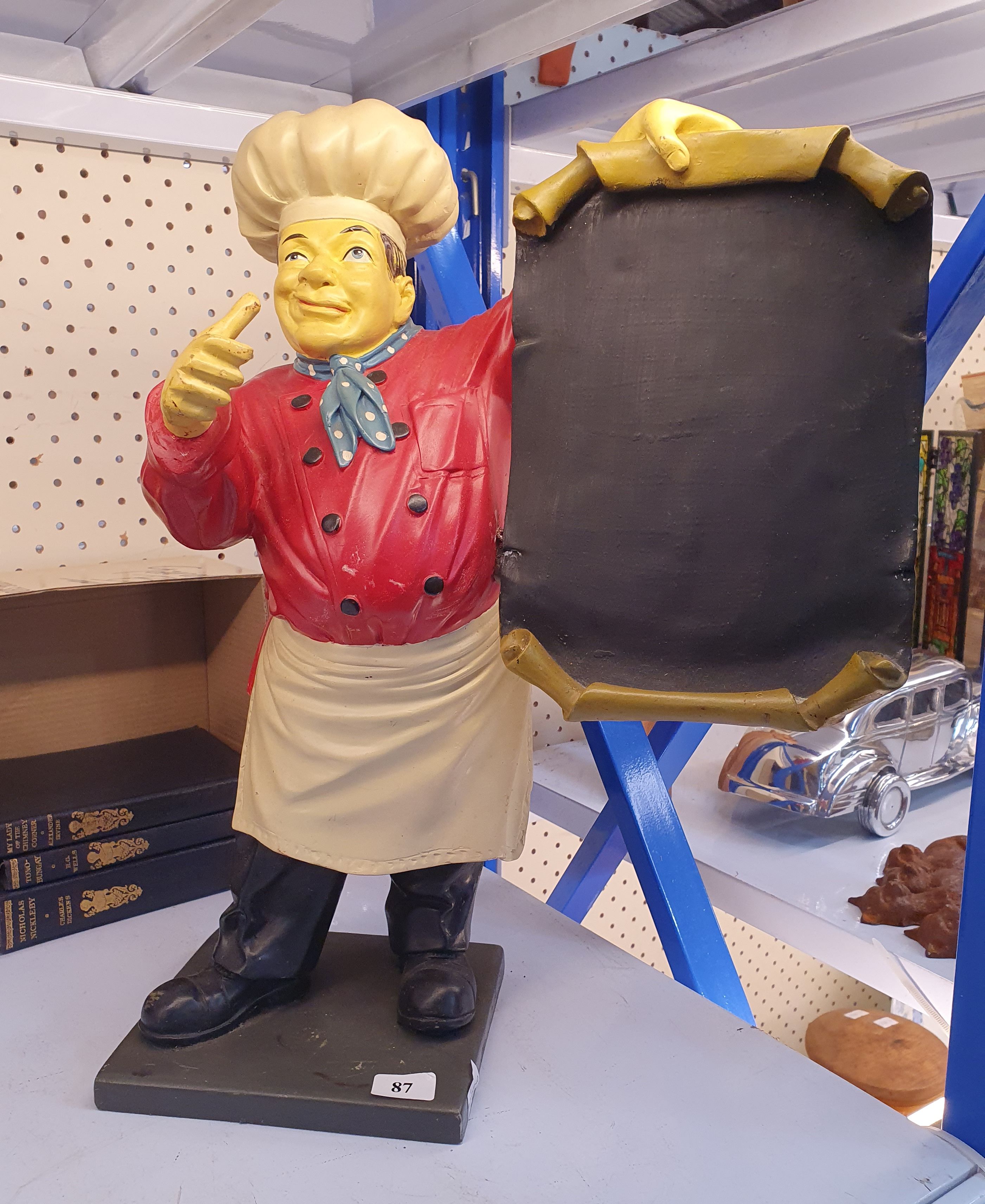 A Resin Chef Figure