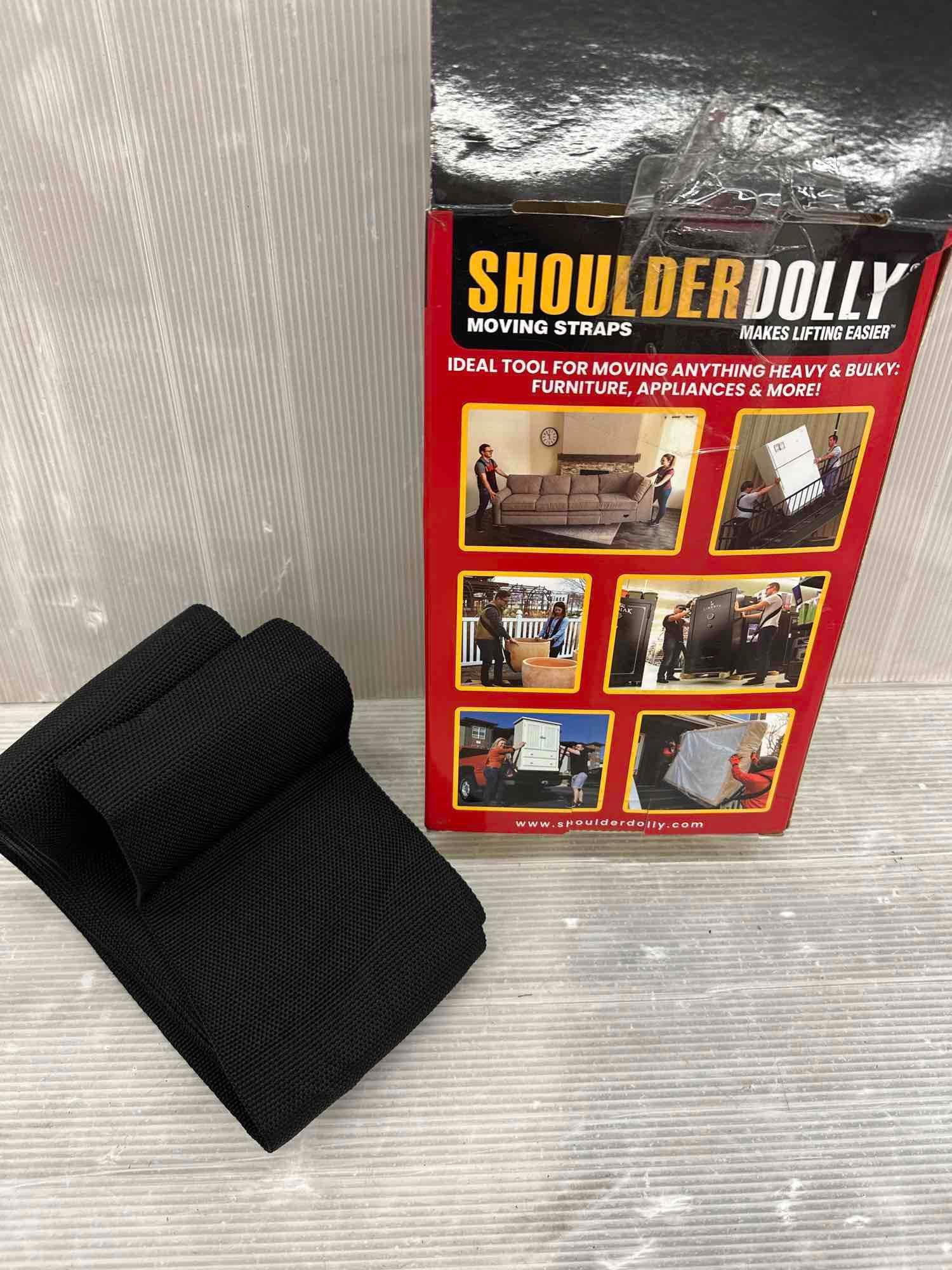 SHOULDER DOLLY ShoulderDolly 12 ft L x 5 in. W Moving Straps for