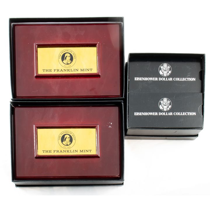 US Silver Commemorative Group: Kennedy Coin and Chronicle 2-coin set