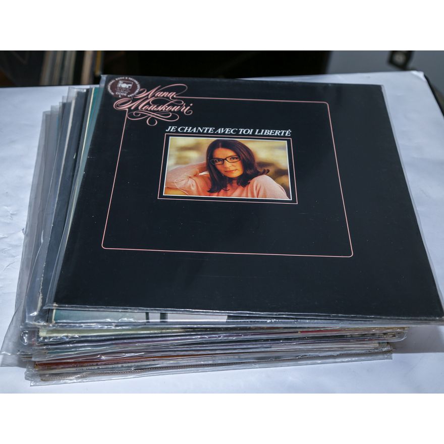 Collection of Nana Mouskouri LPs