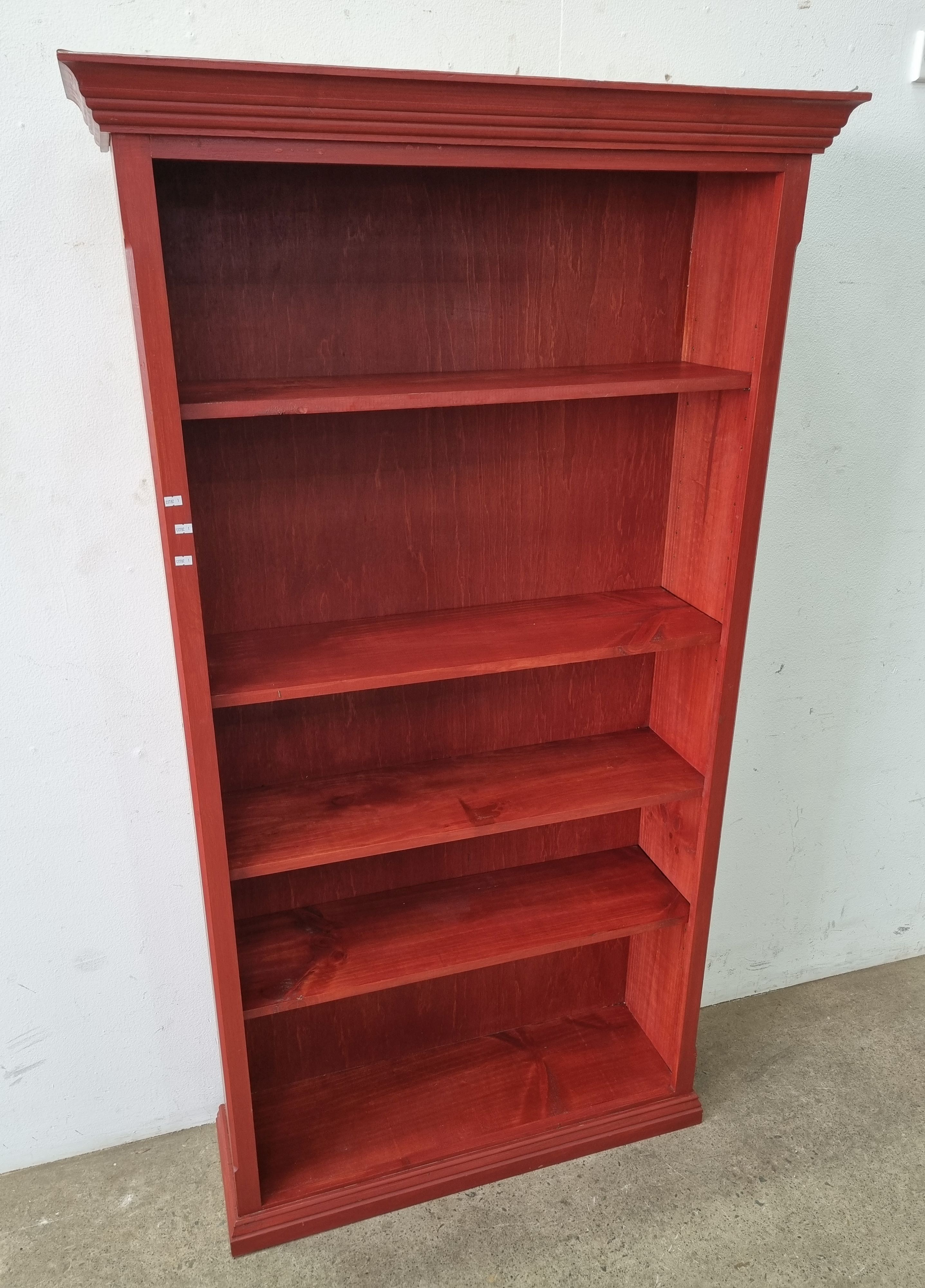 2134 · A PINE BOOKCASE