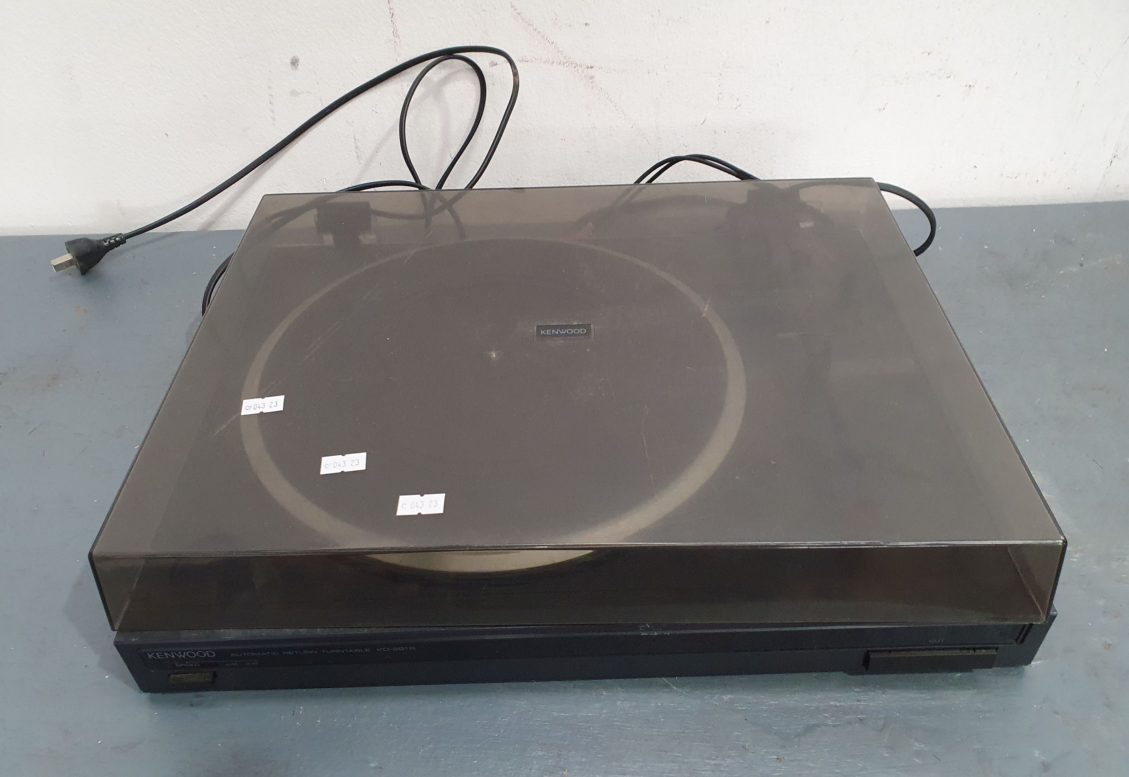 A Kenwood Turntable