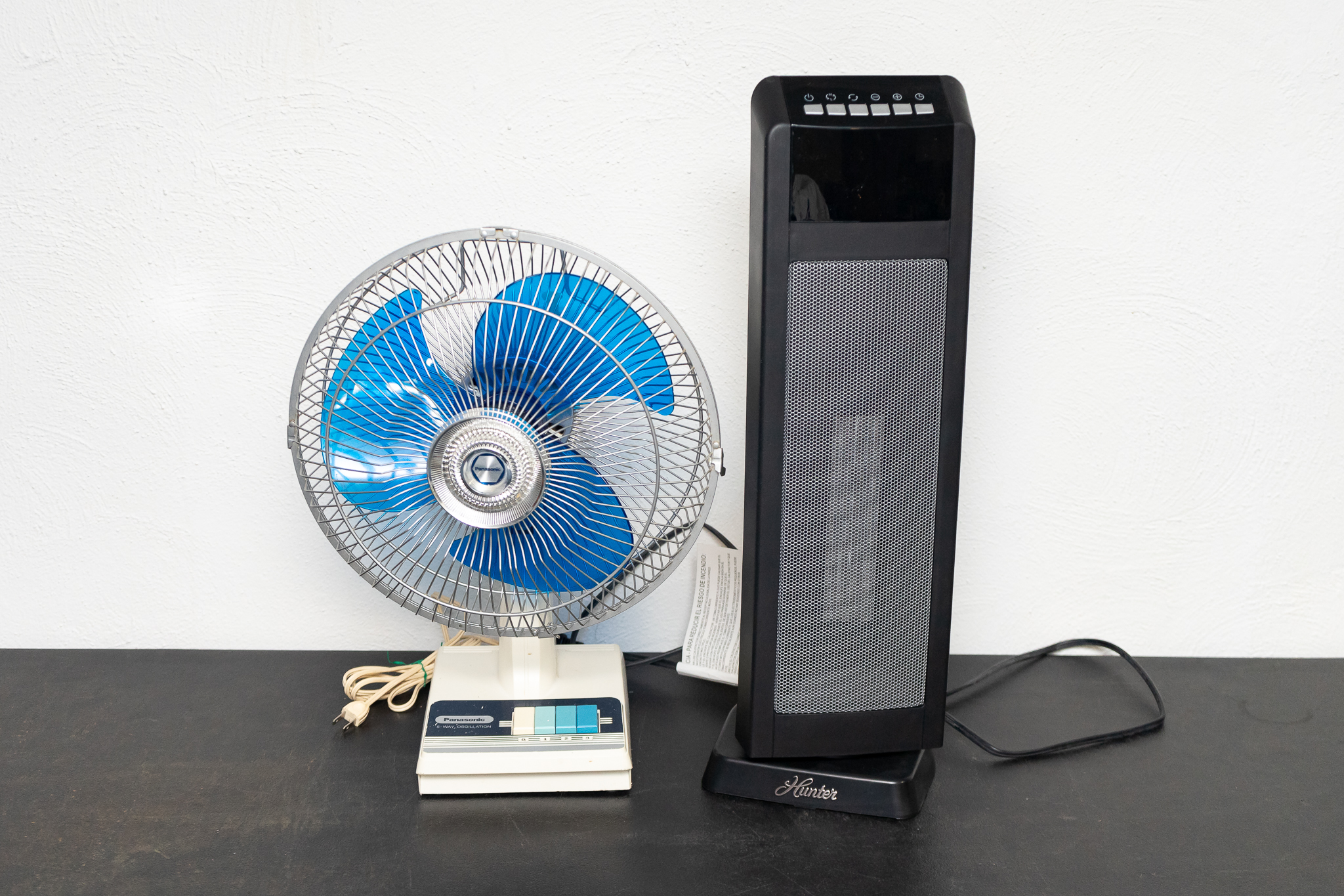 Panasonic Oscillating Fan & Hunter Heater Harritt Group, Inc