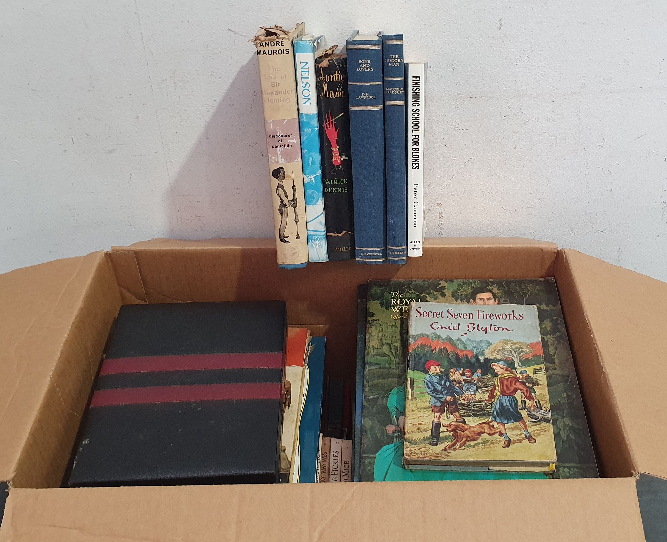 A BOX OF BOOKS