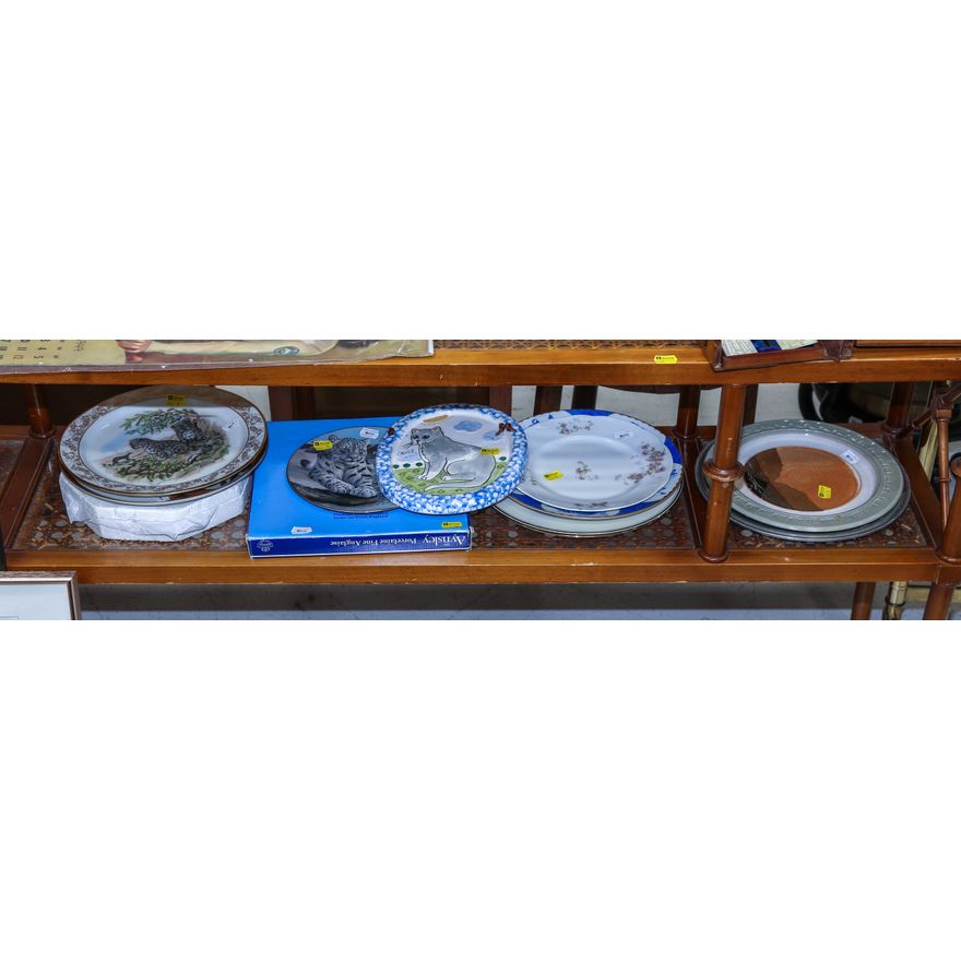 An Assortment of Collectible Plates