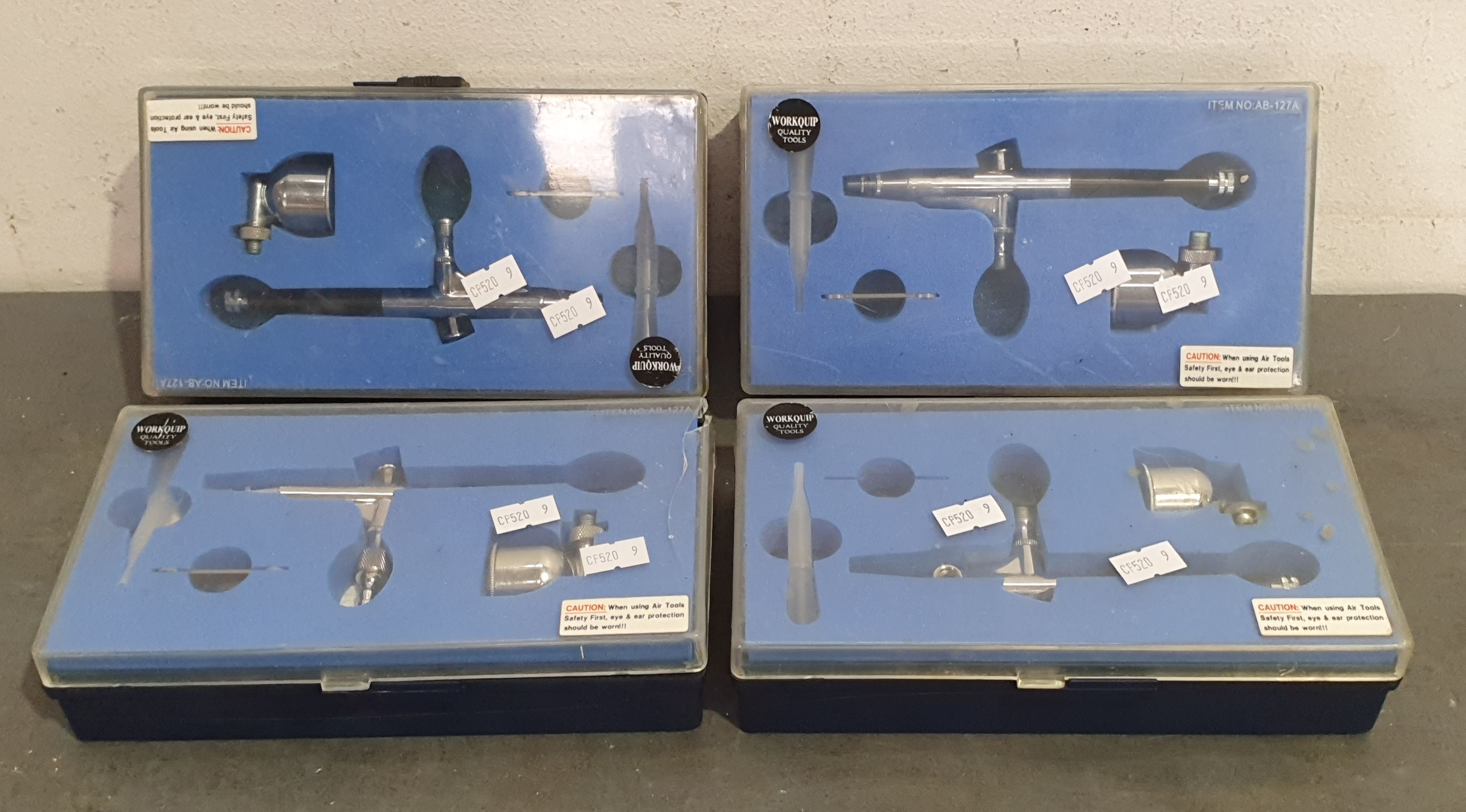 Four Paint Guns
