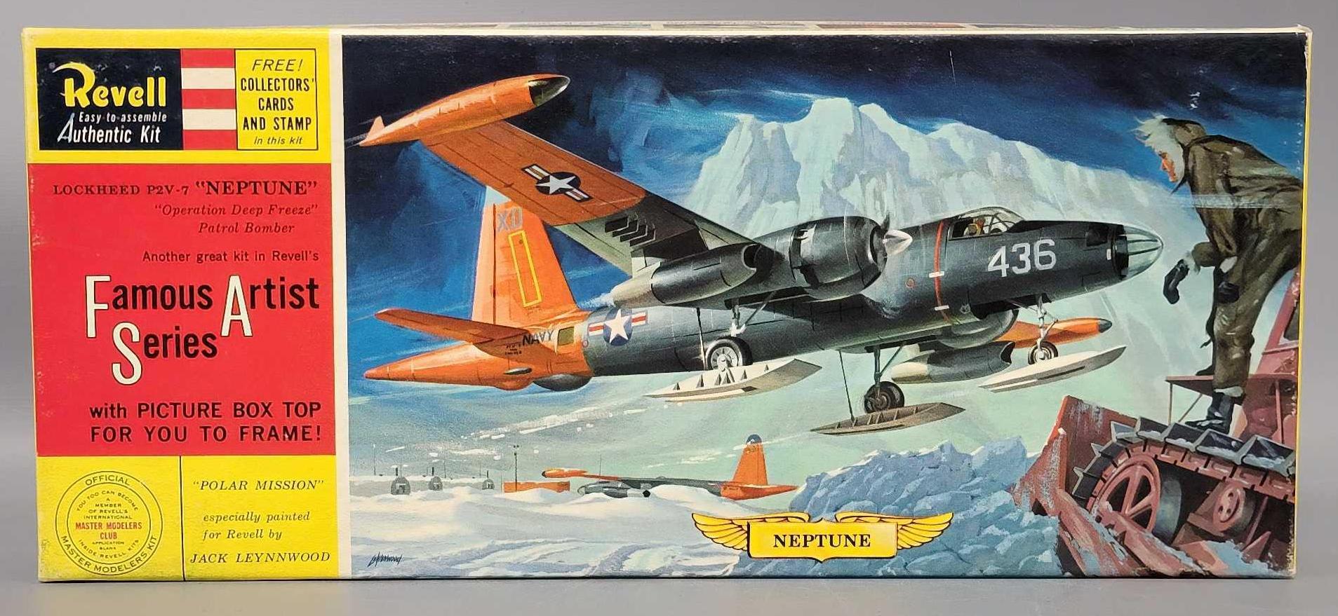 Revell Famous Artist Series H170 Lockheed P2V-7 Neptune model kit 