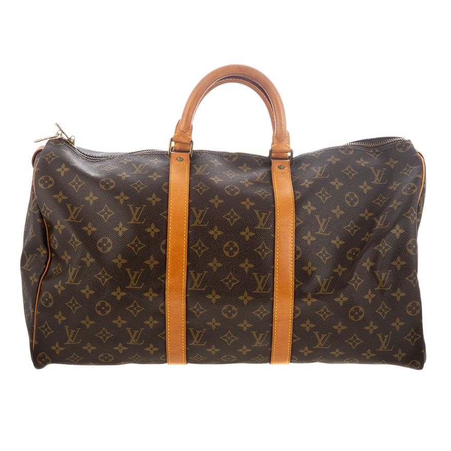 A Vintage Louis Vuitton Monogram Keepall 50