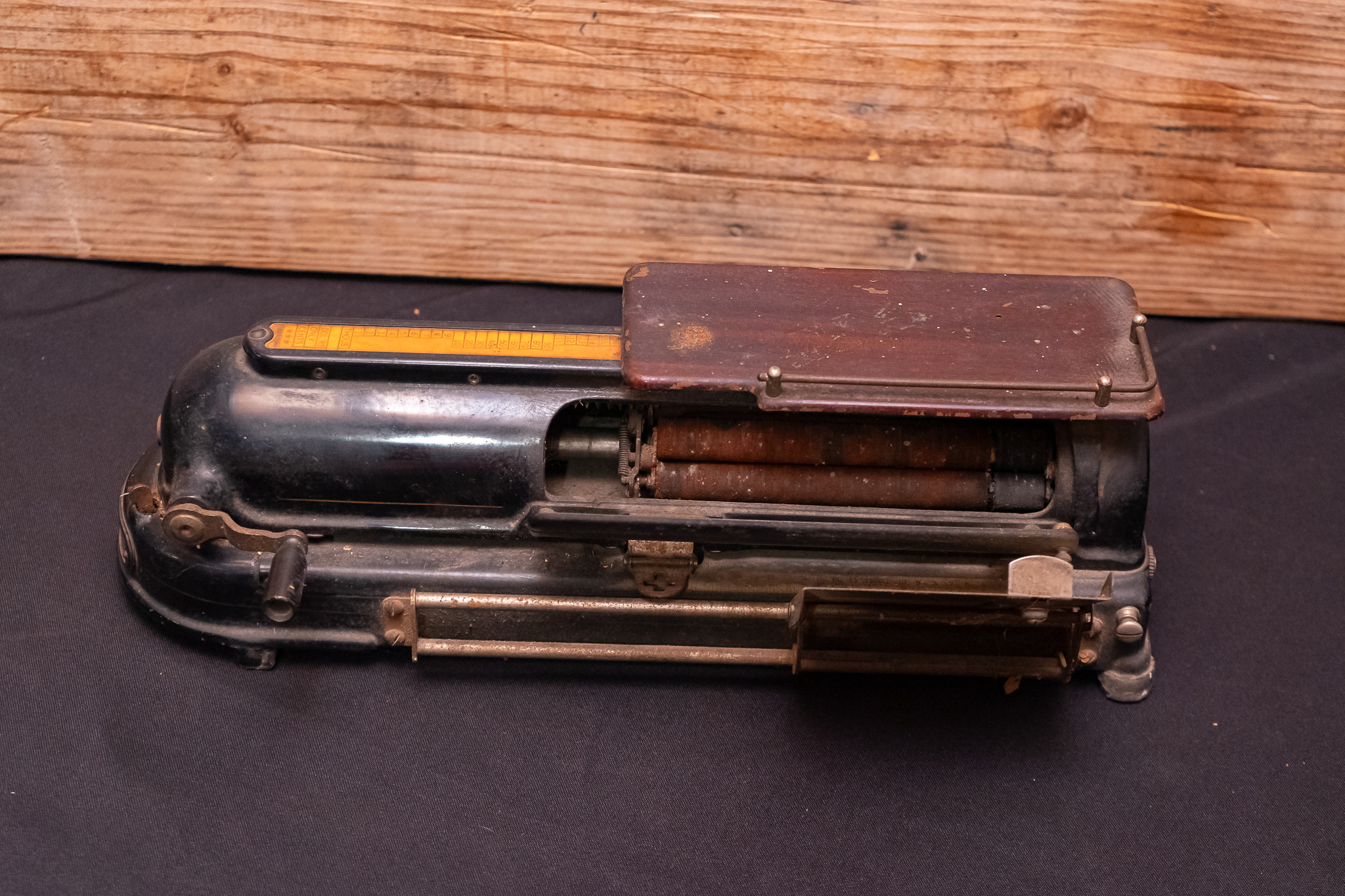 Antique Todd Protectograph Company Hand Cranked Check Writer Machine ...