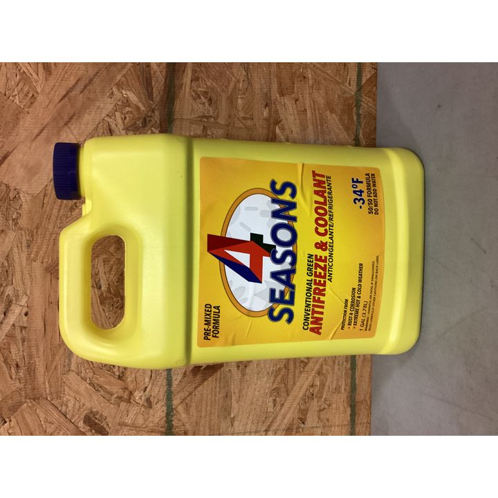 4 Seasons Conventional Green Antifreeze and Coolant 1 Gal.