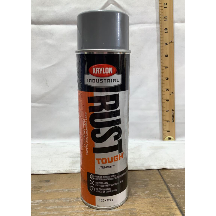 Krylon Industrial Tough 15 Oz Spray Paint (Meter Gray)