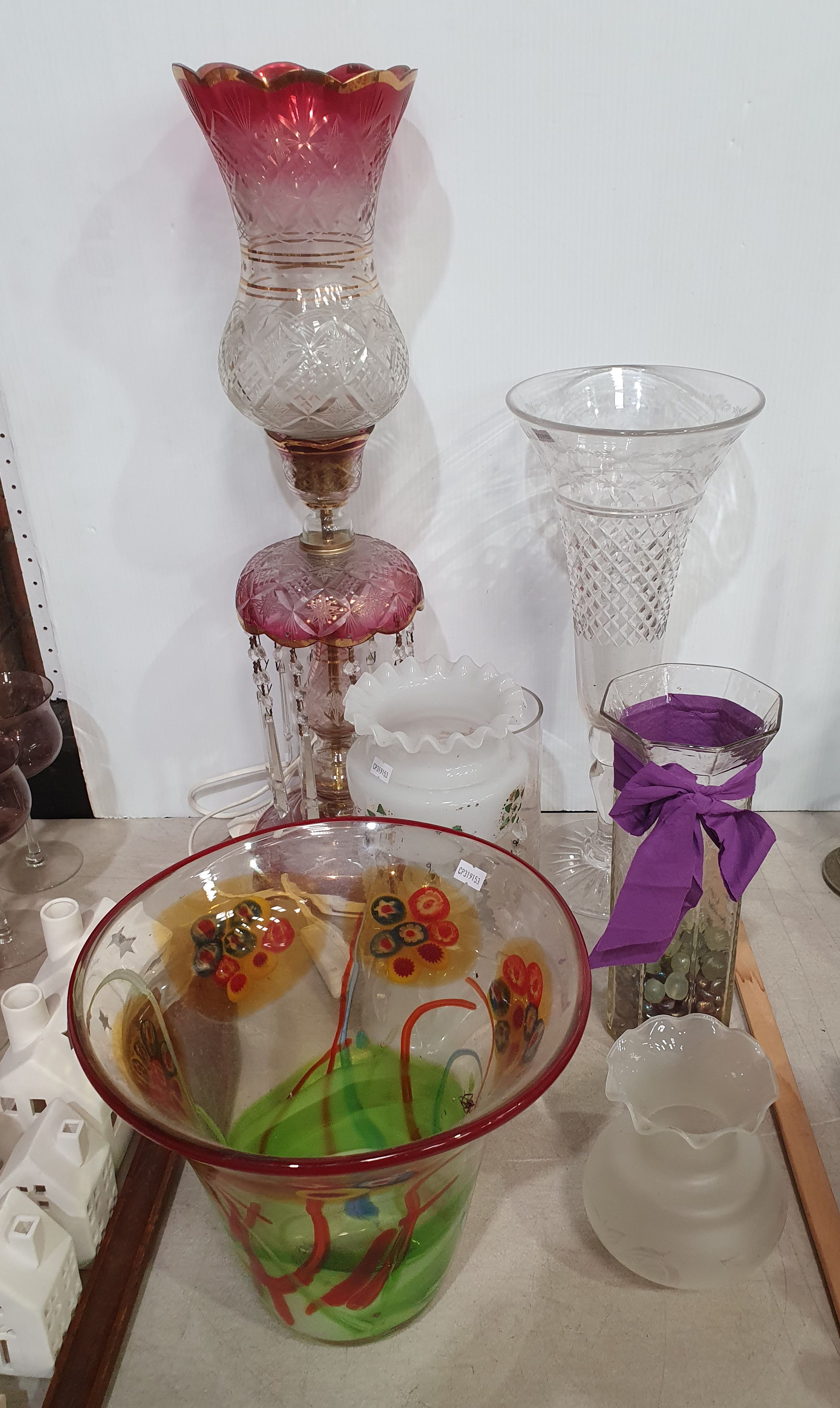 A Collection Of Glassware