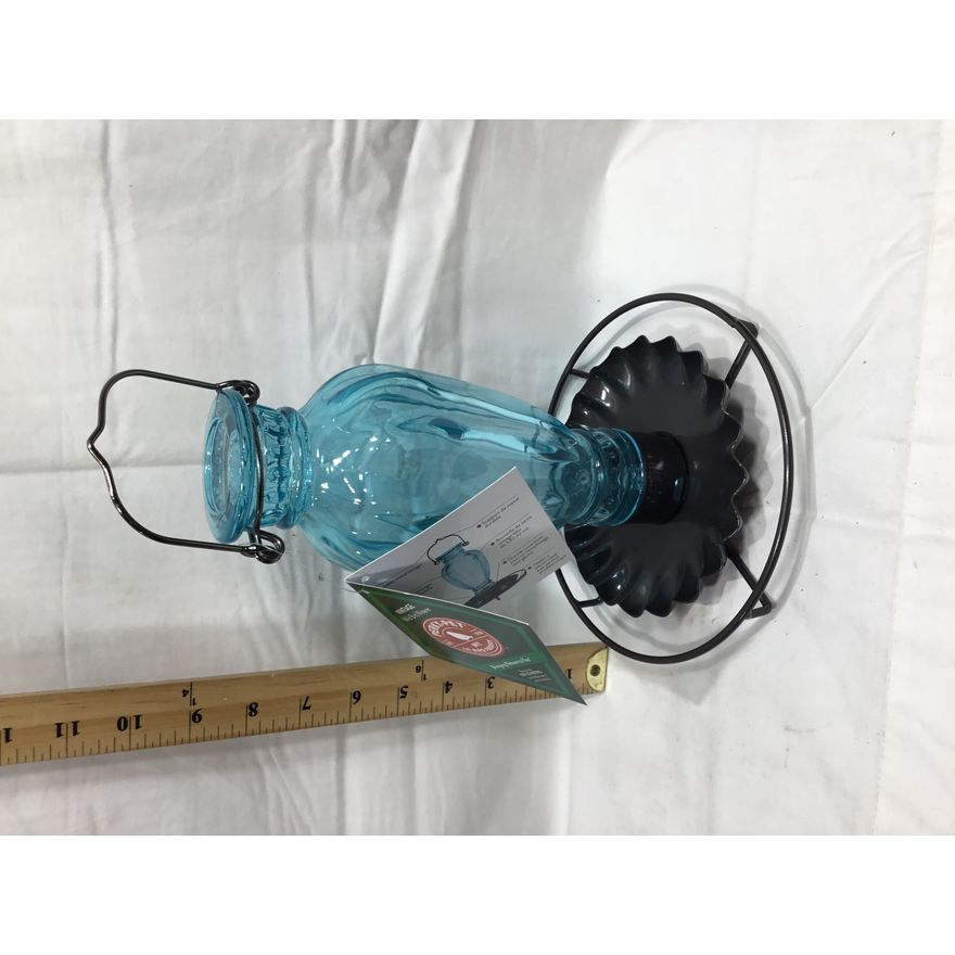 Perky Pet 18oz Blue Vintage Wild Bird Waterer