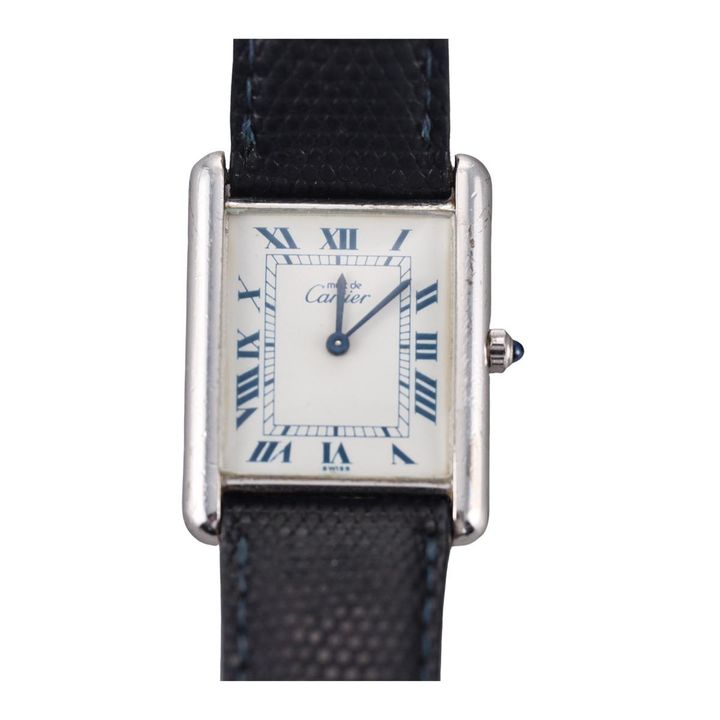 Cartier Must Sterling Silver Tank 681006