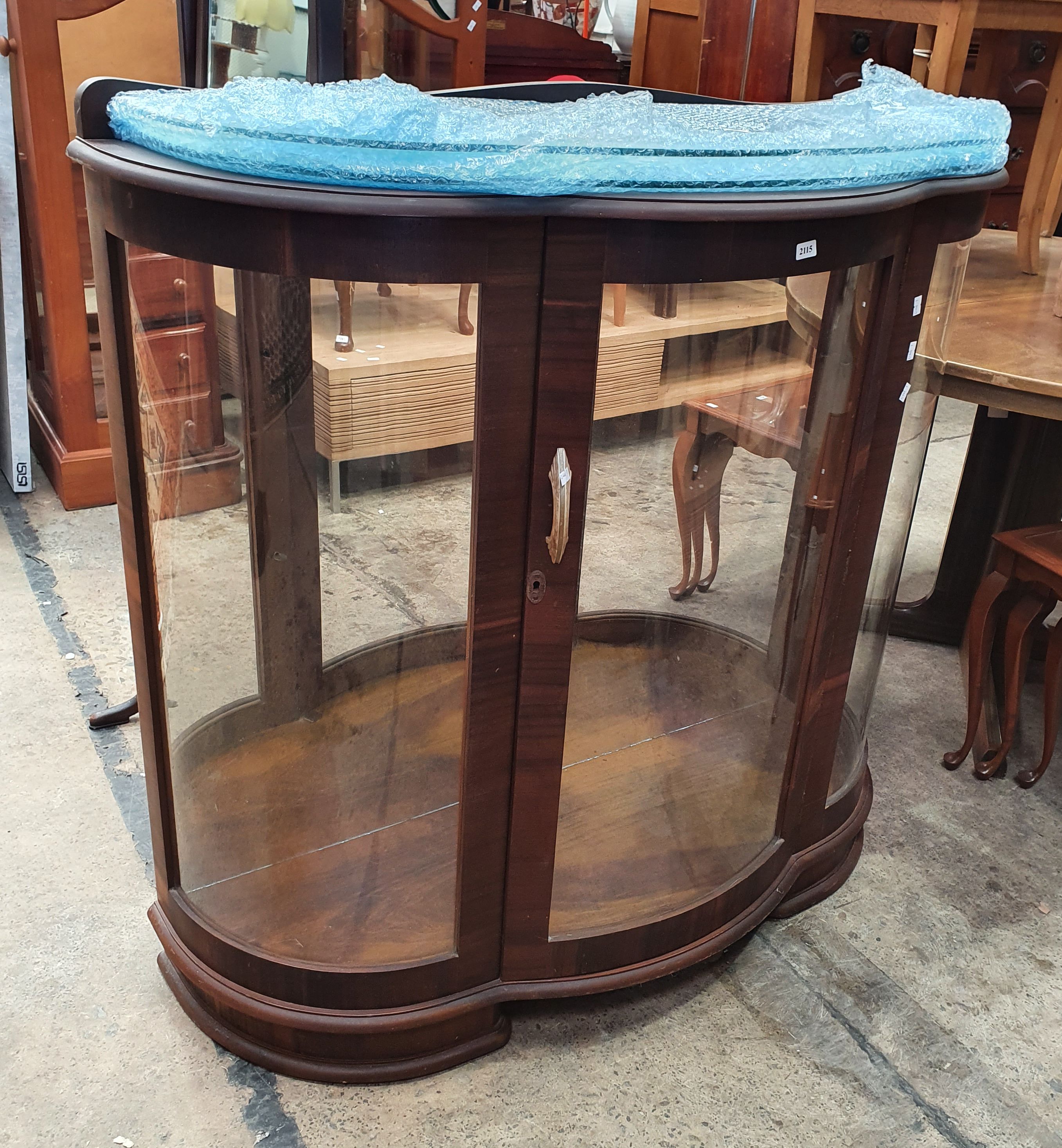 An Art Deco Display Cabinet