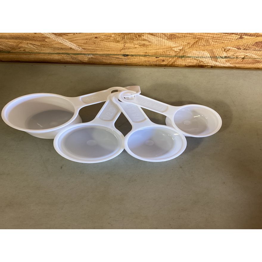 4 Pc. Measuring Cup Set - 1 Cup, 1/2 Cup, 1/3 Cup, 1/4 Cup