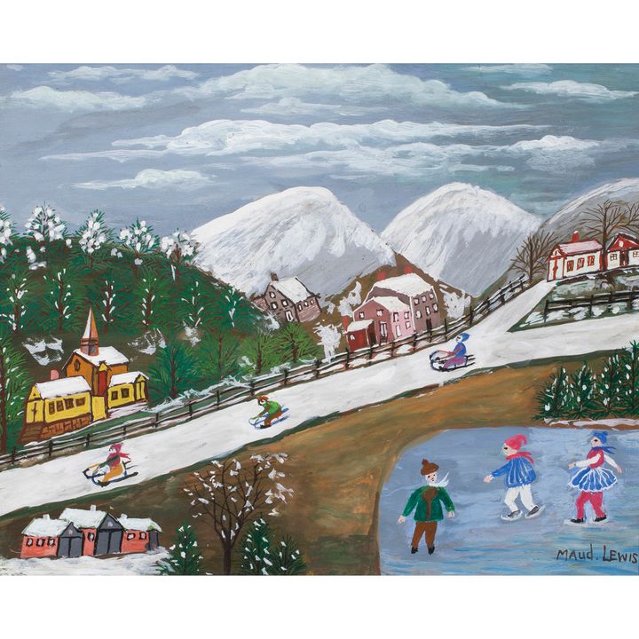 Painting, Attributed to Maud Lewis