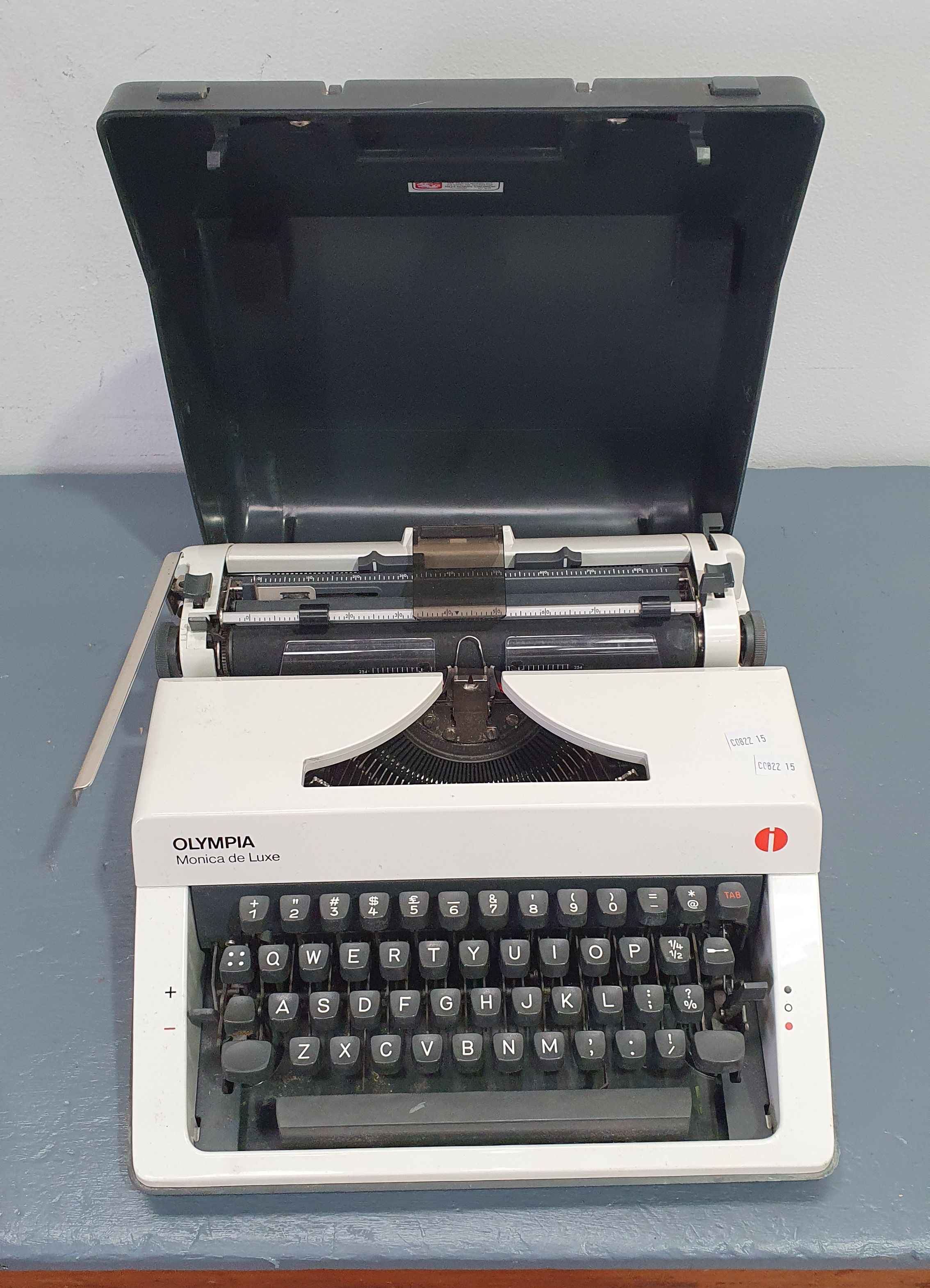 An Olympia Monica De Luxe Typewriter