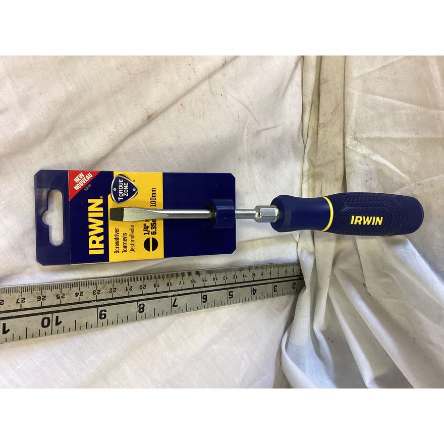 Irwin 1/4'' x 4'' Screwdriver