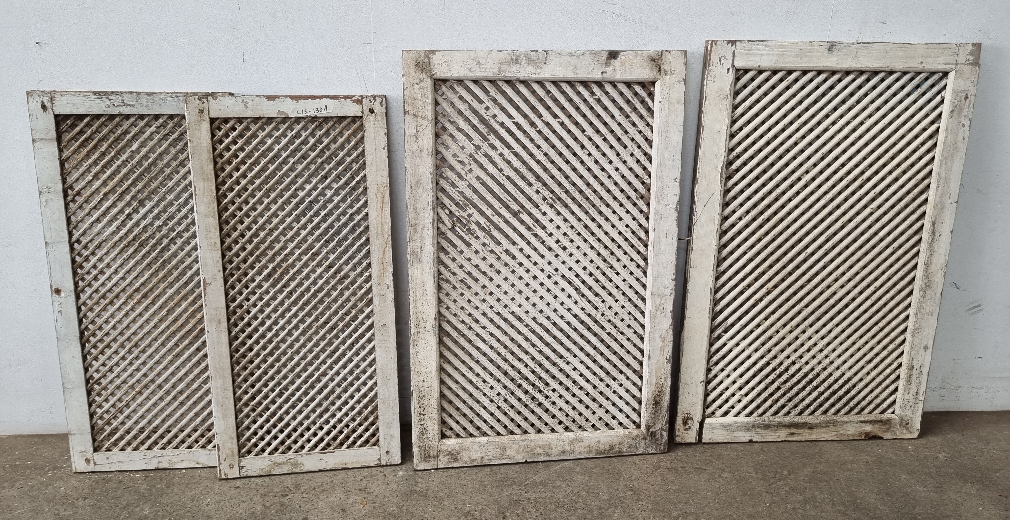 1119 · TWO PAIR OF SHUTTERS