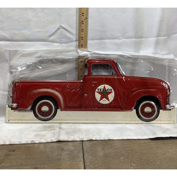 Texaco 22"x7" Metal Sign