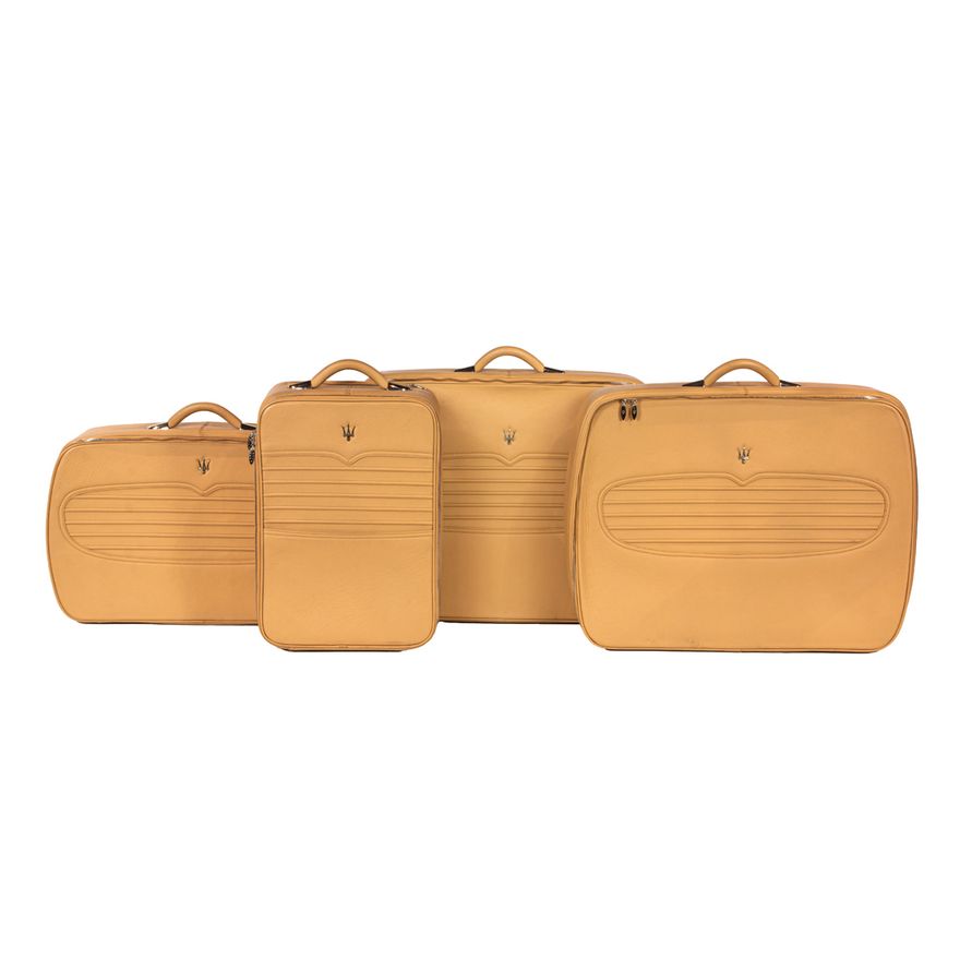 Maserati and Poltrona Frau, Quattroporte Luggage, Set of 4