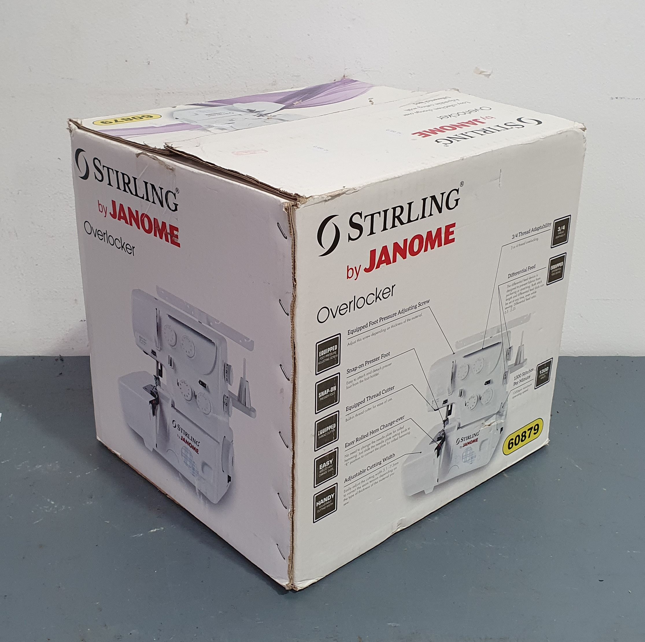 A JANOME OVERLOCKER