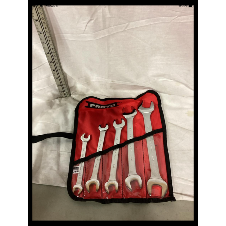 Proto 5pc Wrench Set In Case