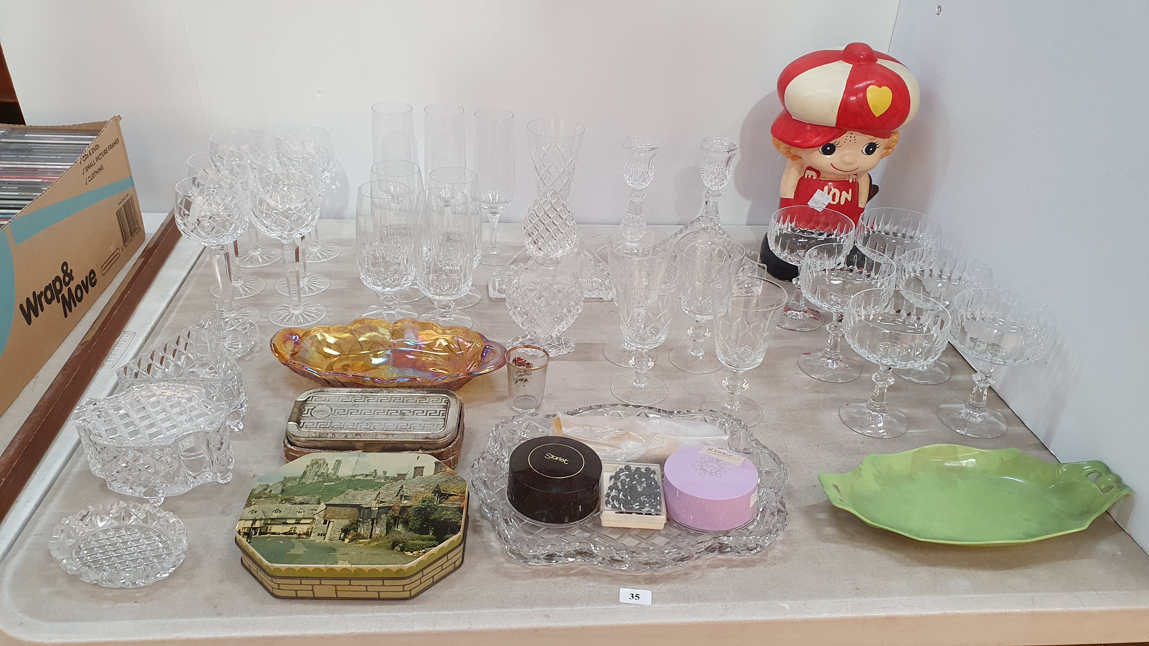 35 · A GROUP OF VARIOUS ITEMS