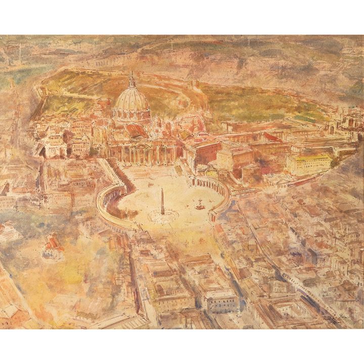 Watercolor, Italian School