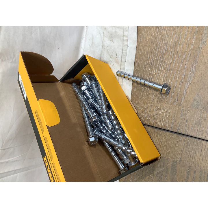 Dewalt Scre-Bolt+ Carbon Steel, 25 Pack
