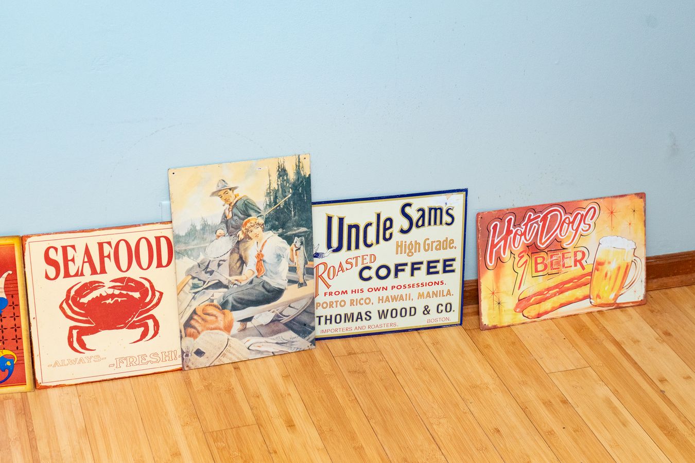 Large Reproduction Signs Six Reproduction Signs | Harritt Group, Inc