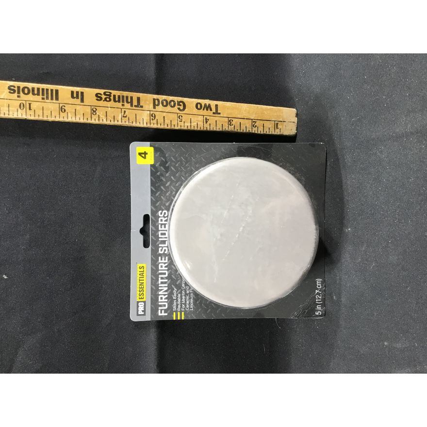 Pro Essentials Furniture Sliders 4pk 5in