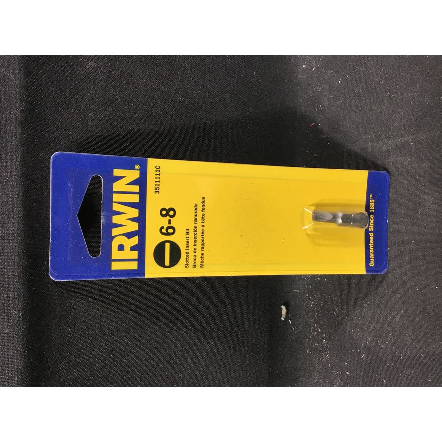 IRWIN 6-8 Slotted Insert Bit