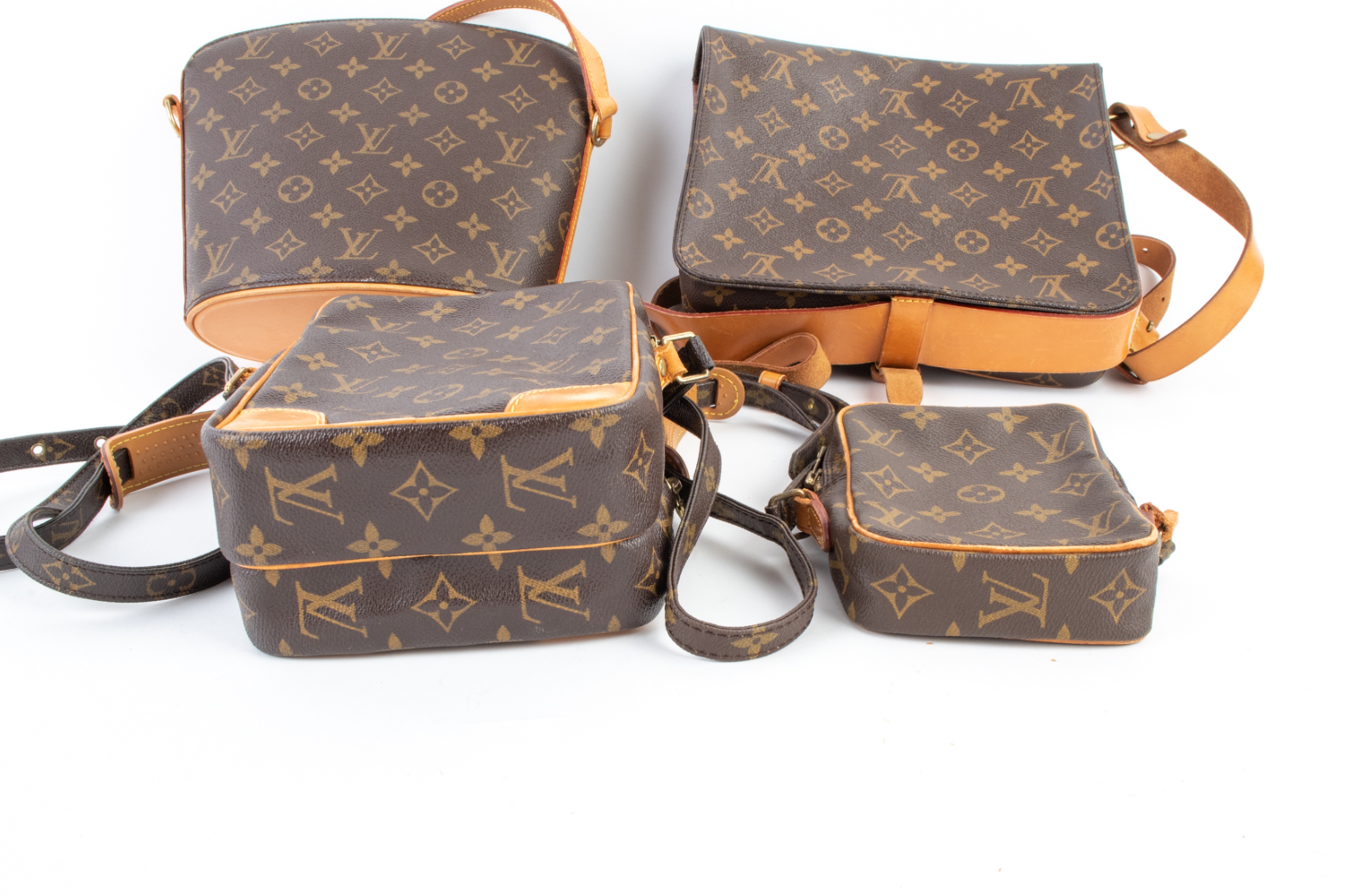 Sold at Auction: Louis Vuitton Drouot Shoulder Bag, in a brown