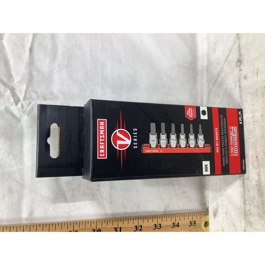 Craftsman 6pc V-Series MM Hex Bit Sockets
