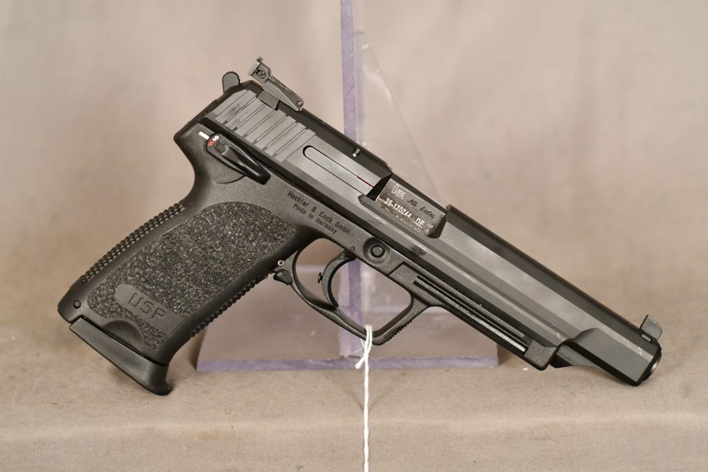 Heckler & Koch USP Elite, .45 acp cal. auto pistol, Black, 6
