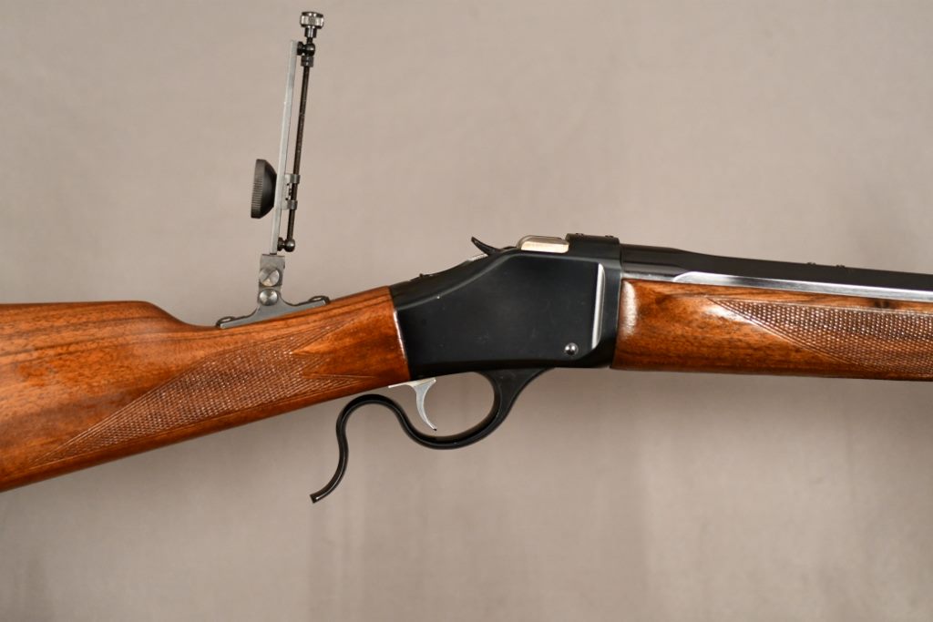 Browning 78, .45-70 Govt. cal. dropping block rifle, Blue, 24