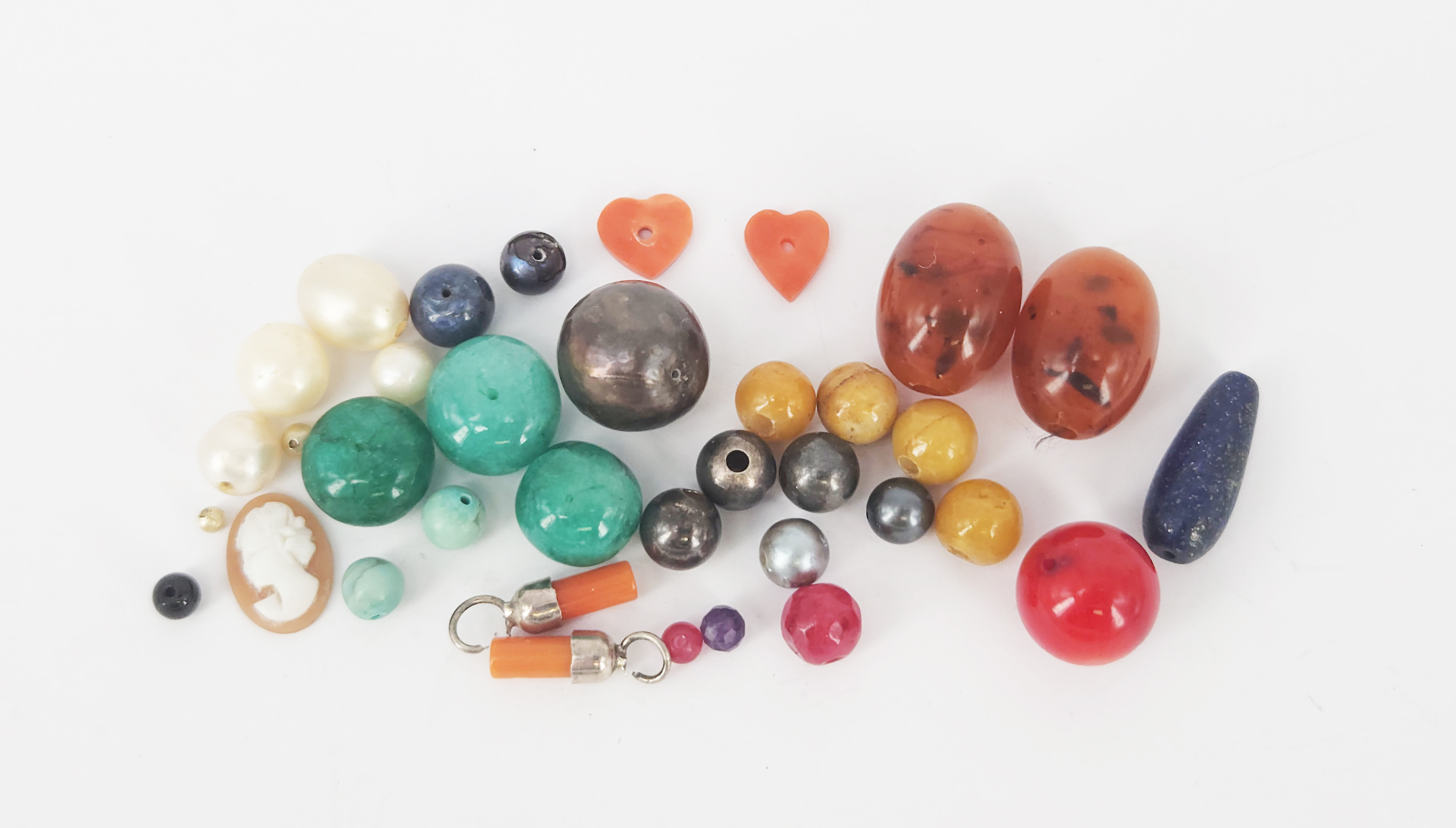 A Bag Of Mixed Gemstones