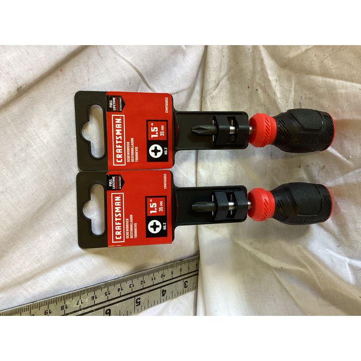 (2) Craftsman 1.5'' Screwdriver