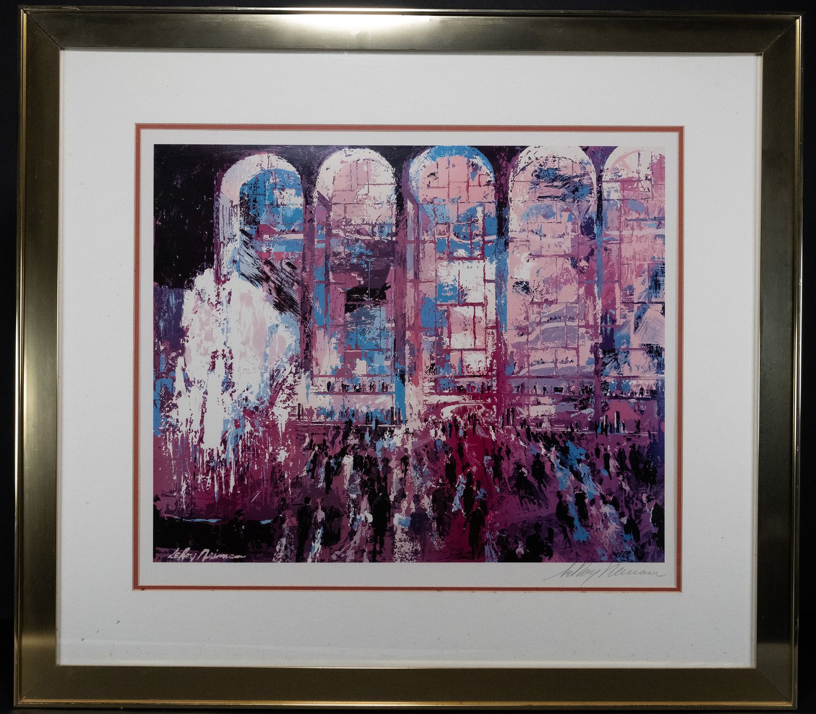 LeRoy Neiman ( NY 19212012) Metropolitan Opera Signed Gold Coast