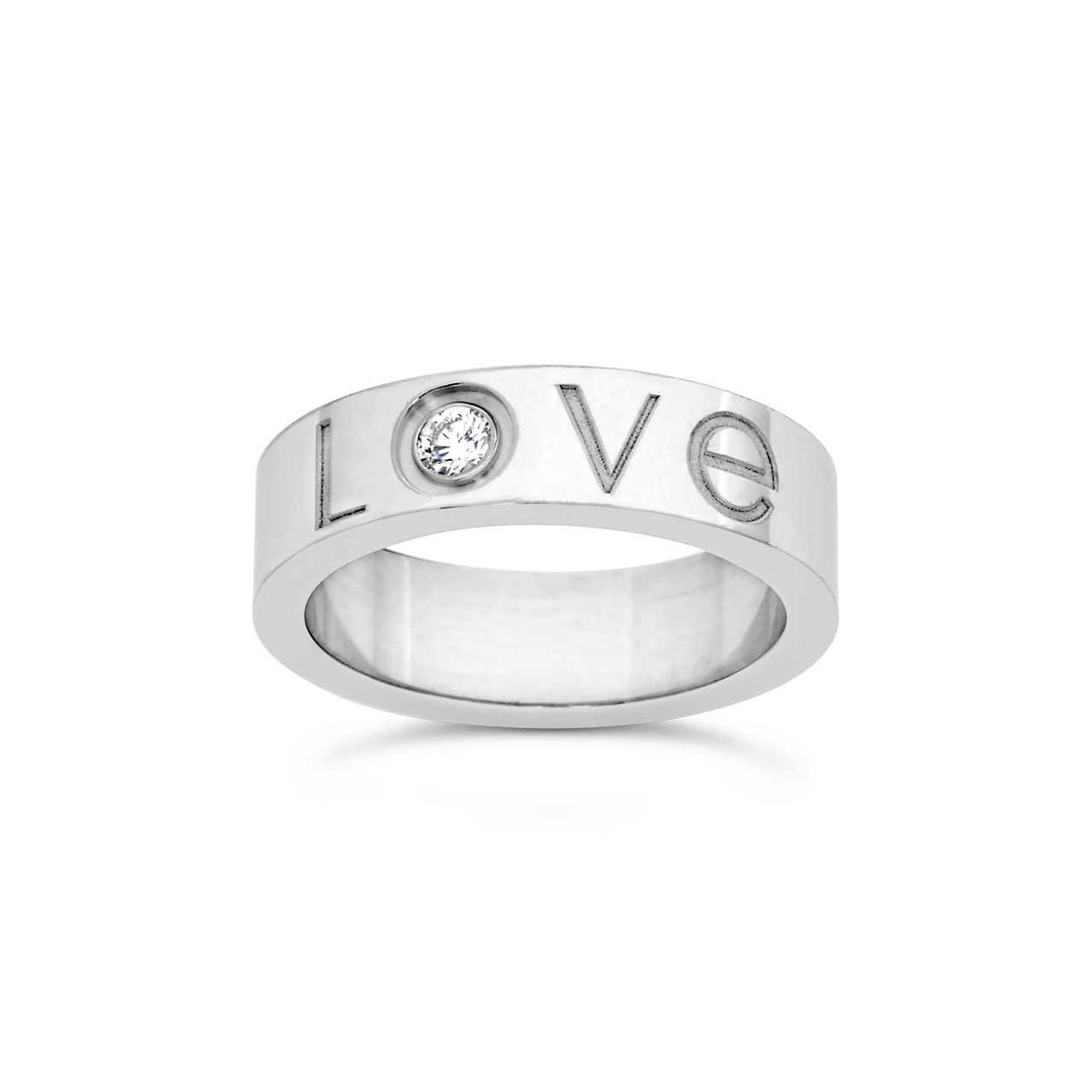 real cartier love ring engraving