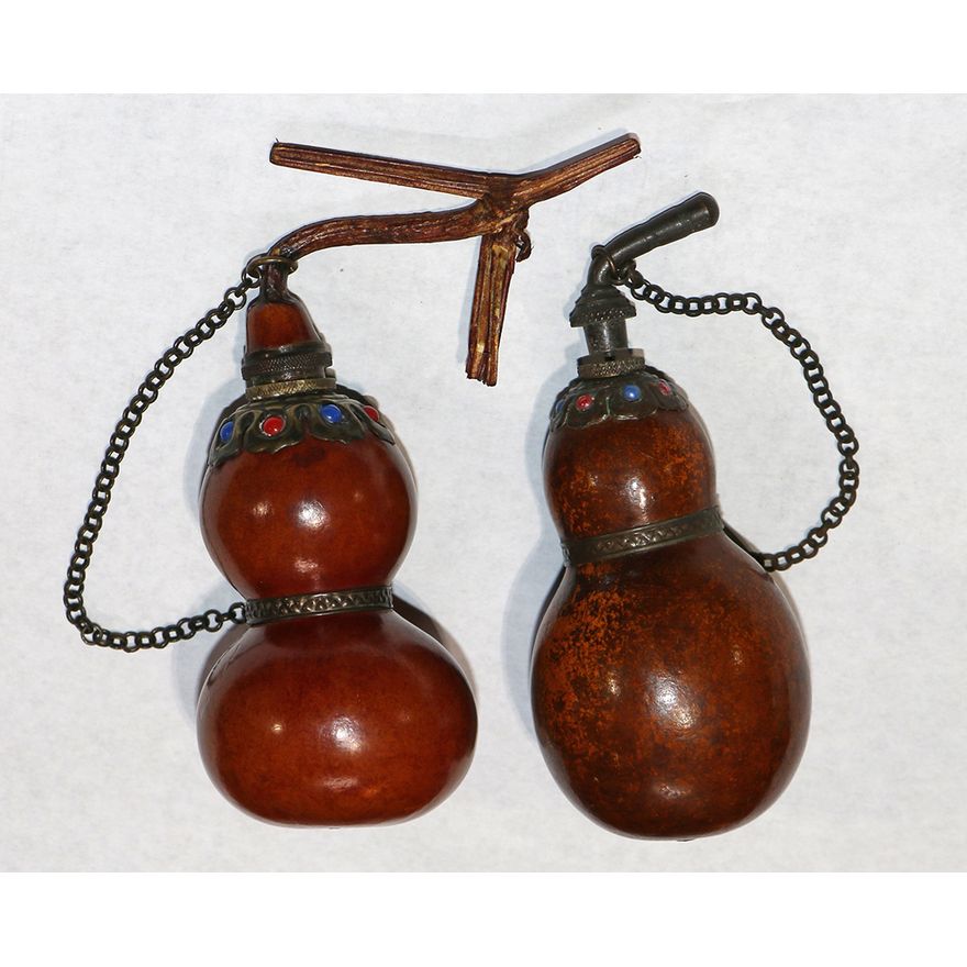 Chinese Double Gourd Snuff Bottles