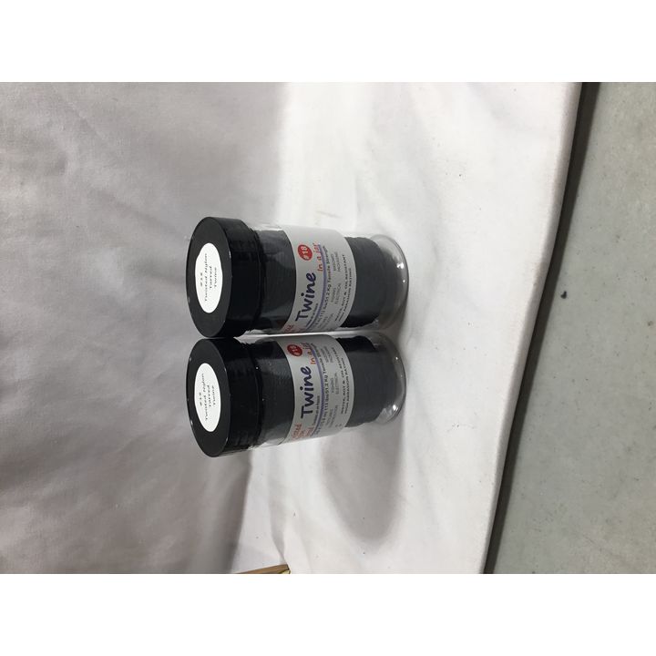 Buying (2) Twisted Nylon Tarred Twin #18 249ft Black