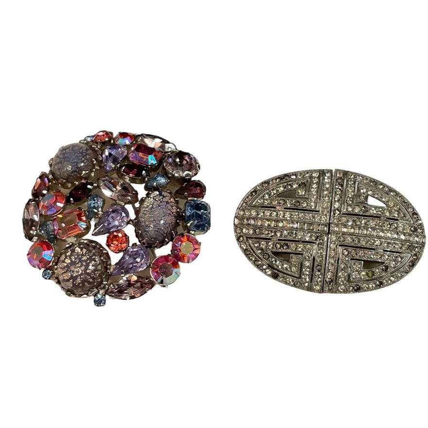 Art Deco and WEISS BROOCH PINS