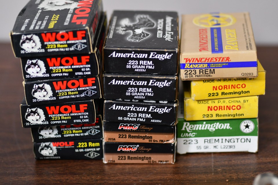 300 rds. of Various, .223 cal. ammunition | Gunrunner Online Auctions