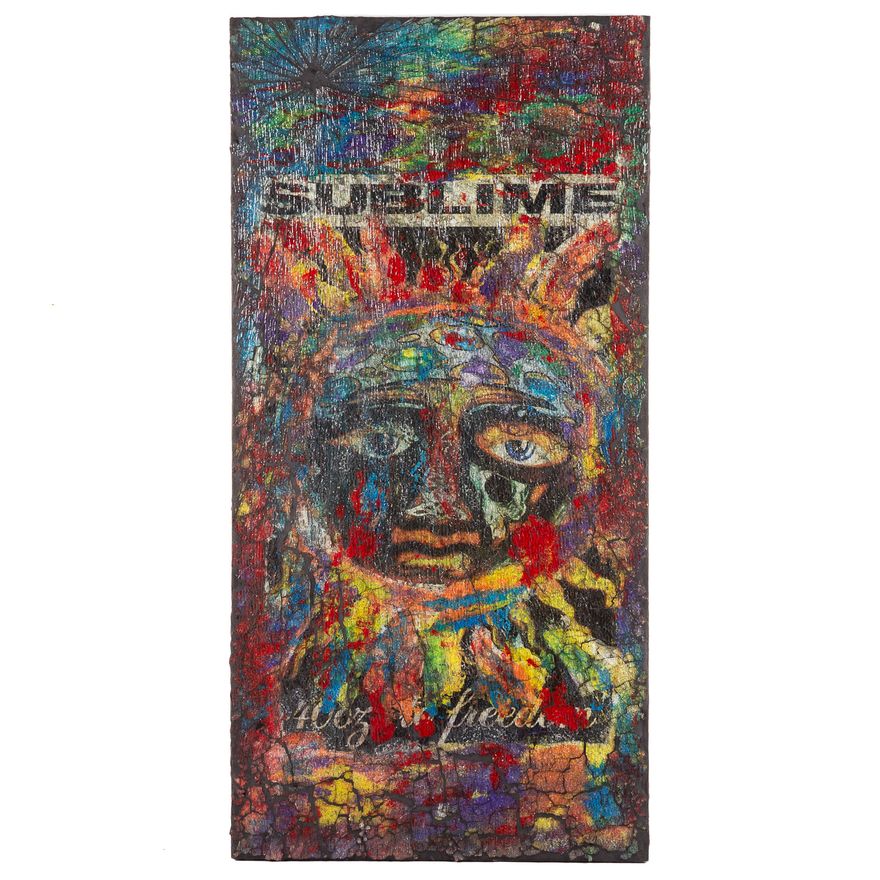 Loring Cornish. "Sublime," mixed media mosaic
