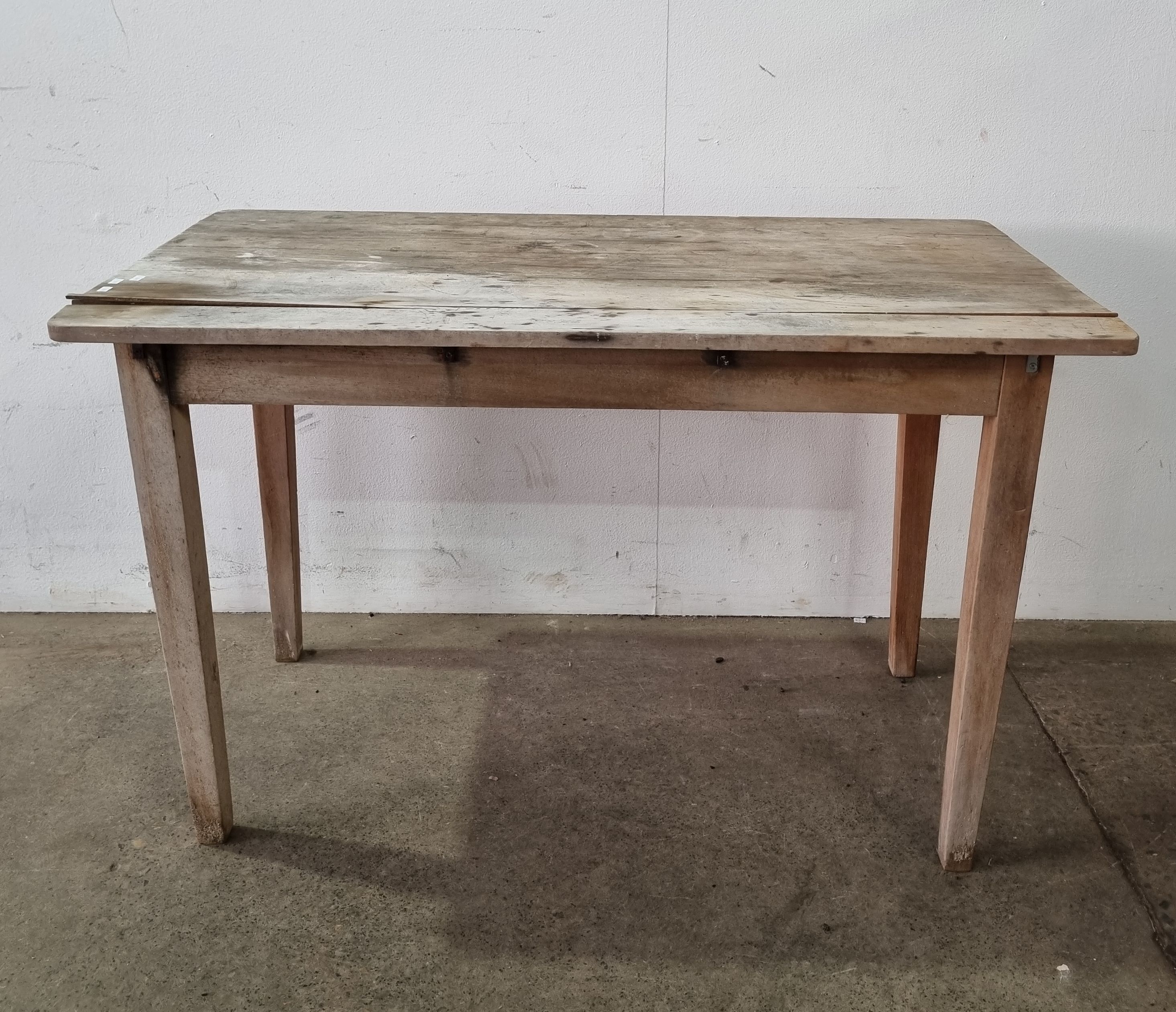 A Rustic Pine Table