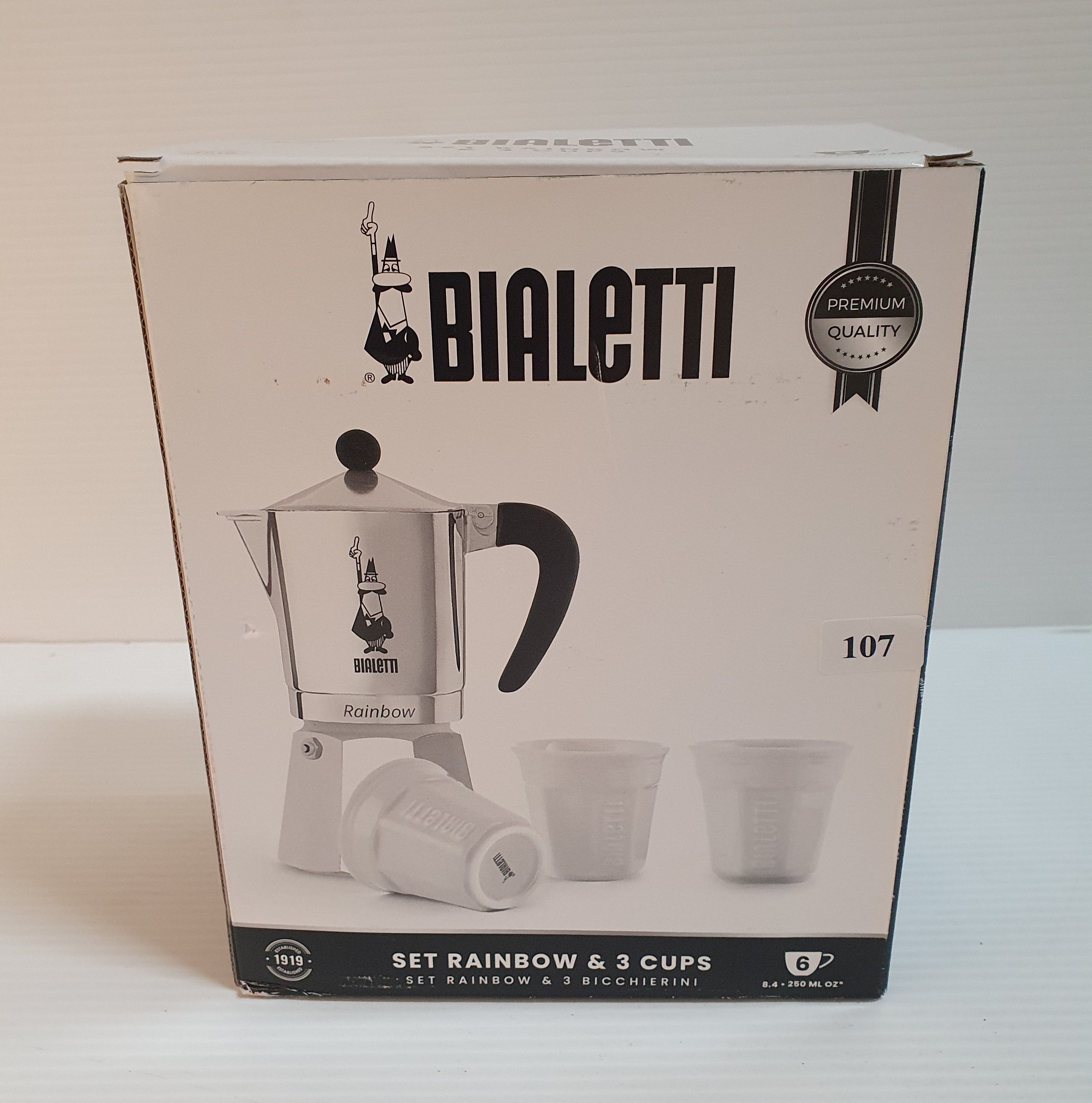 107 · A BIALETTI ESPRESSO RAINBOW KIT